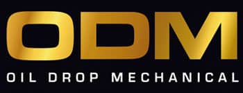 Oil Drop Mechancial Logo